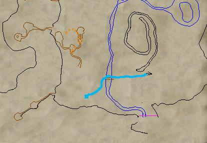 Location of the mesa snakes